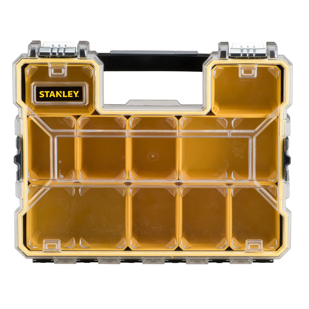 Organiseur étanche profond 10 compartiments amovibles – Stanley