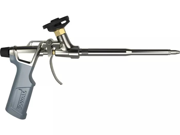 Pistolet métallique professionnel pour mousse polyuréthane – Soudal