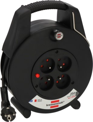 Enrouleur de câble domestique 20 m H05VV-F 3G1,0 – Brennenstuhl