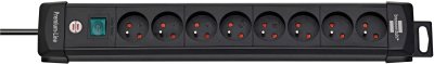 Multiprise 8 prises avec interrupteur – Brennenstuhl