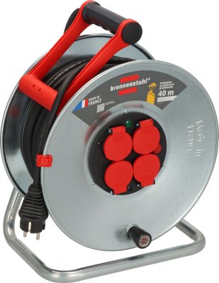 Enrouleur de câble professionnel 40 m H07RN-F 3G1,5 – Brennenstuhl
