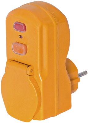 Adaptateur de sécurité à protection différentielle 30 mA – Brennenstuhl