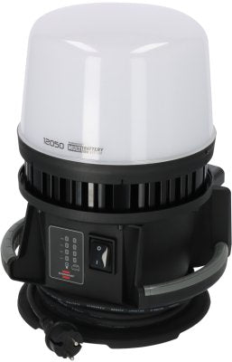 Projecteur de chantier LED 360° hybride batterie 18 V / secteur – Brennenstuhl
