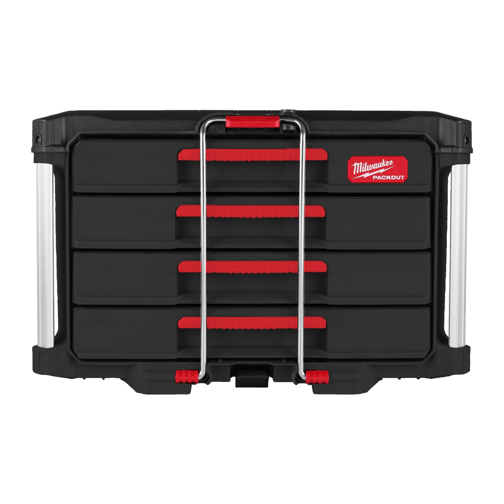 Coffret modulaire 4 tiroirs sur glissières à billes – Milwaukee