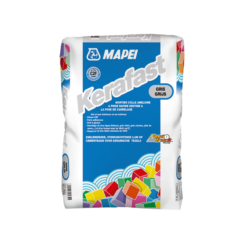 Mortier-colle à prise rapide C2F – Mapei