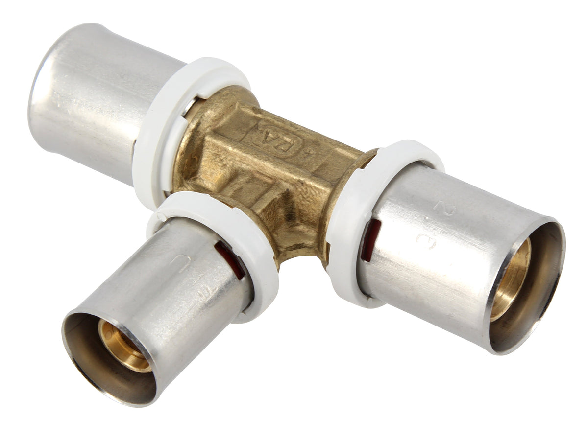 Té réduit multicouche à sertir 26/32/26 mm – Nicoll