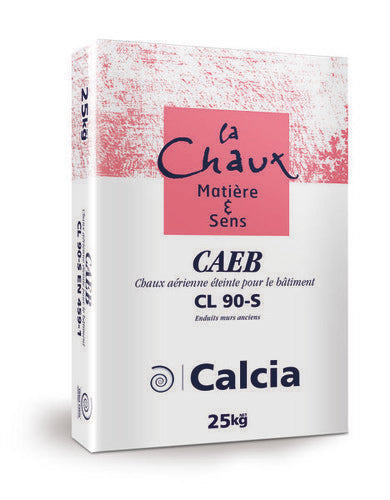 Chaux aérienne éteinte CAEB CL 90-S – Heidelberg Materials (Calcia) – sac 25 kg – photo 1