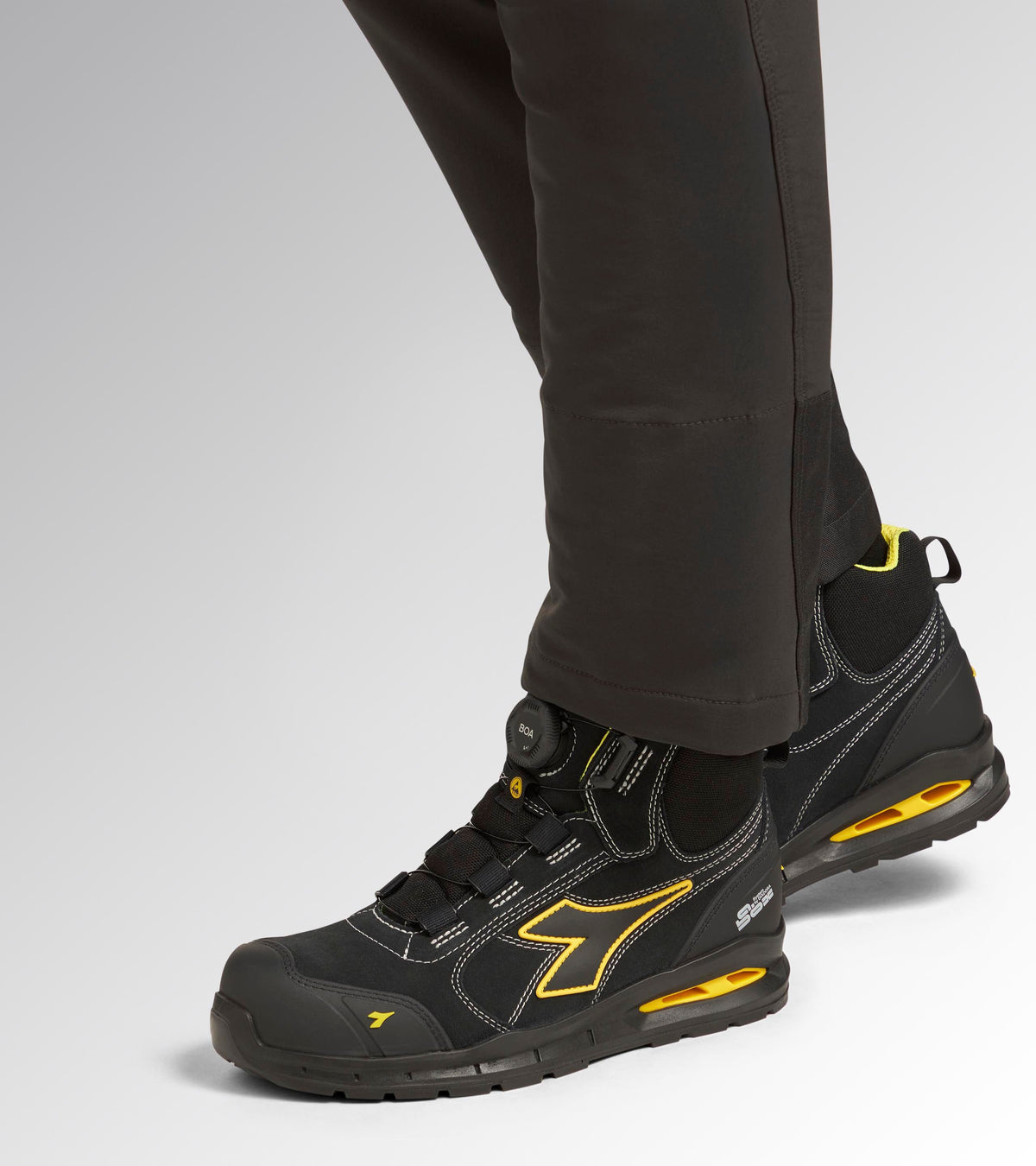 Chaussures de sécurité hautes S3S – Diadora Utility Run A.Box Master BOA Mid – photo 2