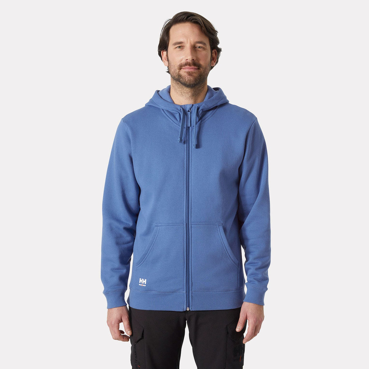 Sweat de travail zippé à capuche – Classic Zip Hoodie 79328 – Helly Hansen Workwear – Stone Blue – photo 1