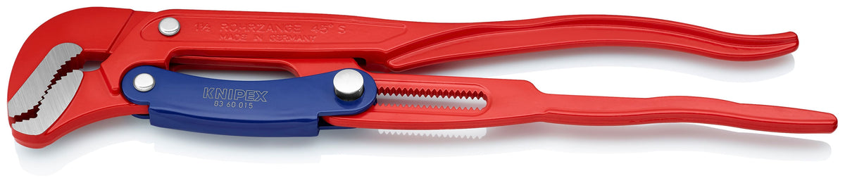 Clé serre-tubes 420 mm à mâchoires en S, capacité 60 mm – Knipex