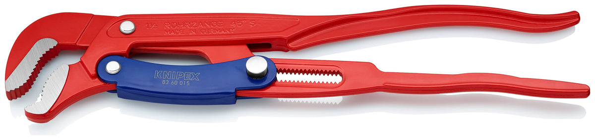 Clé serre-tubes 420 mm à mâchoires en S, capacité 60 mm – Knipex