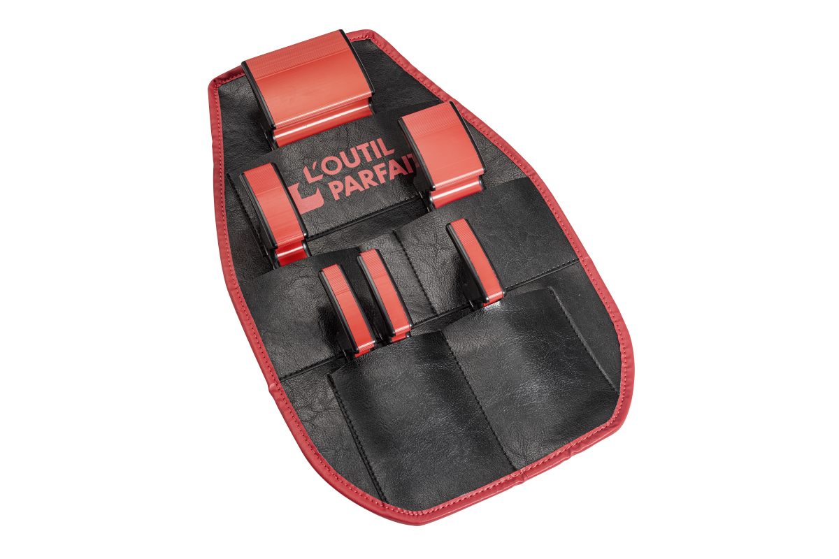 Trousse de finition 6 lames à lisser 2 à 15 cm – ParfaitLiss' 8898 – L'Outil Parfait – housse de ceinture – photo 2