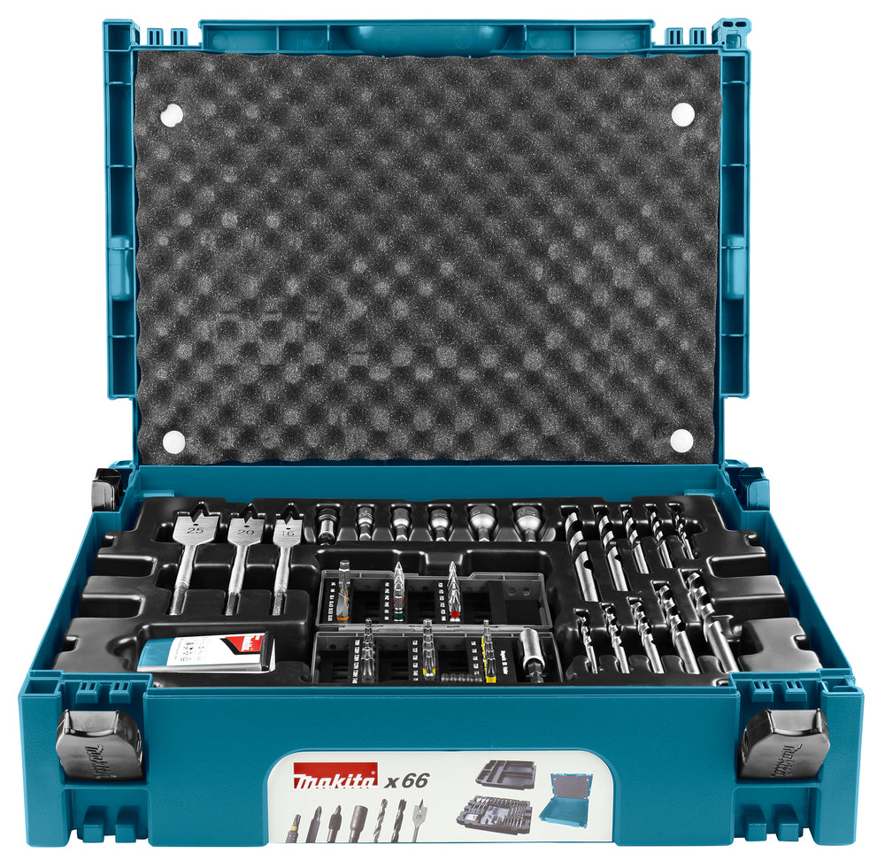 Coffret de 66 accessoires de perçage et vissage – Makita