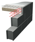Chaînage horizontal renforcé 4HA10 – CHR41010X10 – Fimurex – 10 x 10 cm, 6 m – photo 1