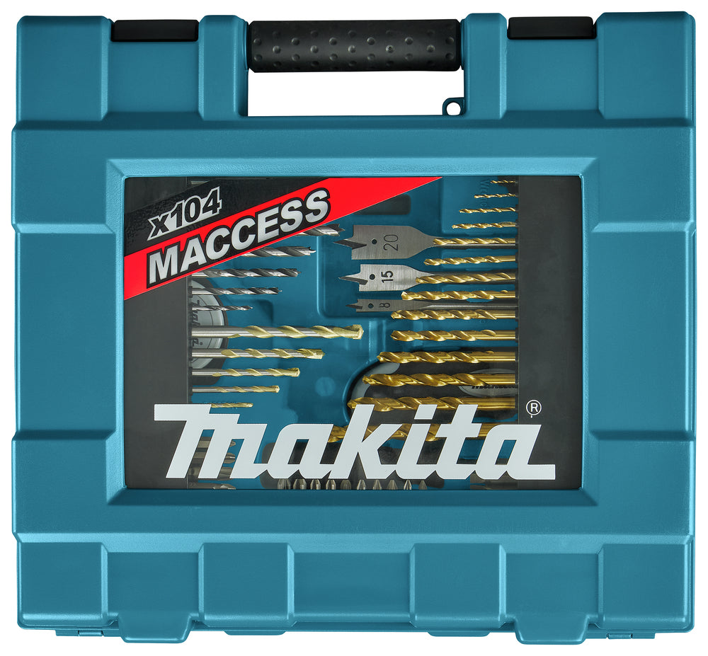 Coffret de 104 accessoires de perçage et vissage MACCESS – Makita