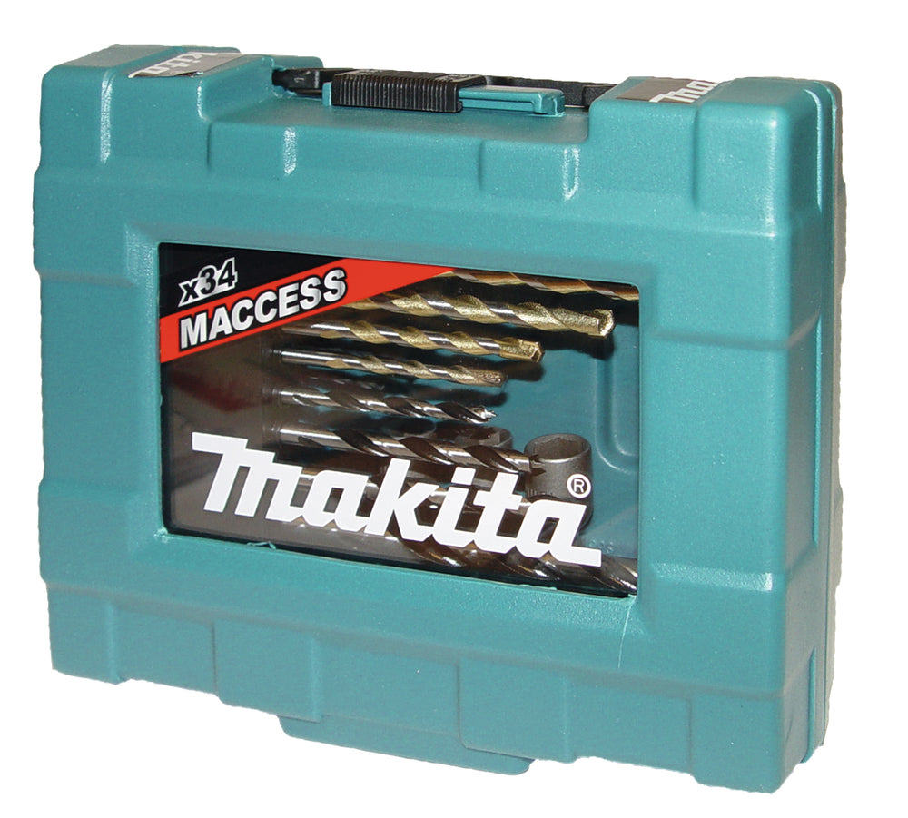 Coffret de 34 accessoires de perçage et vissage MACCESS – Makita