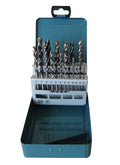 Coffret de 18 forets bois, métal et béton Ø 3 à 10 mm – Makita