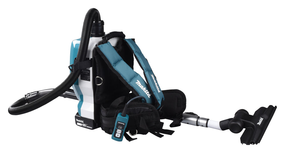Aspirateur dorsal sans fil 36 V (2 x 18 V LXT) 110 mbar HEPA – Makita