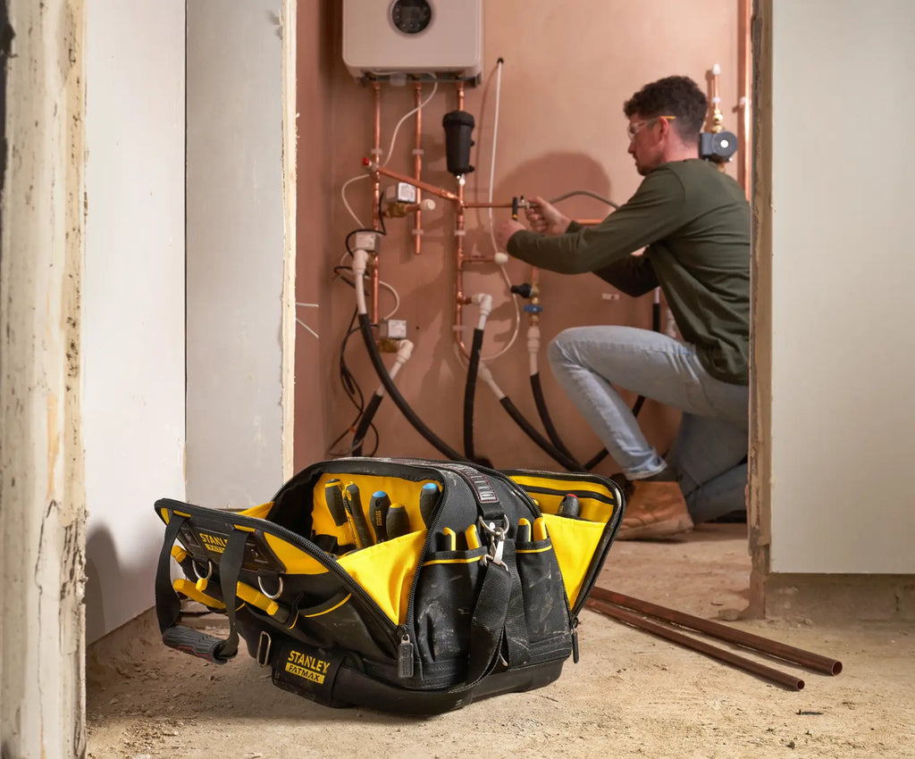 Sac à outils double face à base rigide 45 cm – Stanley