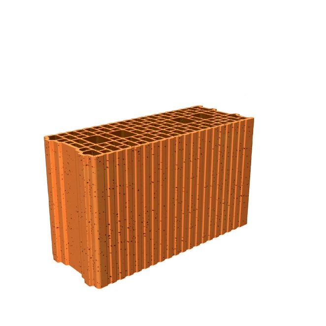 Brique terre cuite de mur – Porotherm GF R20 – Wienerberger – 50 x 20 x 29,9 cm – photo 1