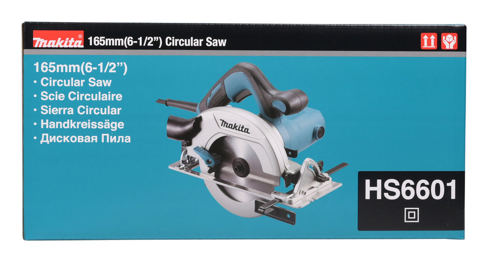 Scie circulaire filaire 1010 W Ø 165 mm – HS6601J – Makita – en coffret