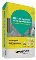 Béton de scellement ultra-rapide sans malaxage – weber béton nomix – Weber – sac 25 kg – photo 1