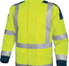 Parka haute visibilité imperméable – EASYVIEW – Delta Plus – jaune fluo/marine – photo 1