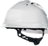 Casque de chantier ventilé – QUARTZ UP IV – Delta Plus – blanc, serrage molette – photo 1