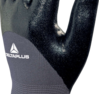 Gants de maçonnerie enduits nitrile – Delta Plus VE713 – noir – photo 1