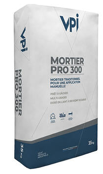 Mortier prêt à l'emploi MORTIER PRO 300 – VPI (groupe Vicat) – sac 35 kg – photo 1