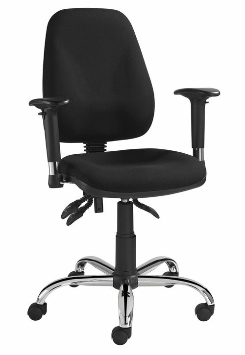 Siège de bureau 100 Comfort – piètement chromé
