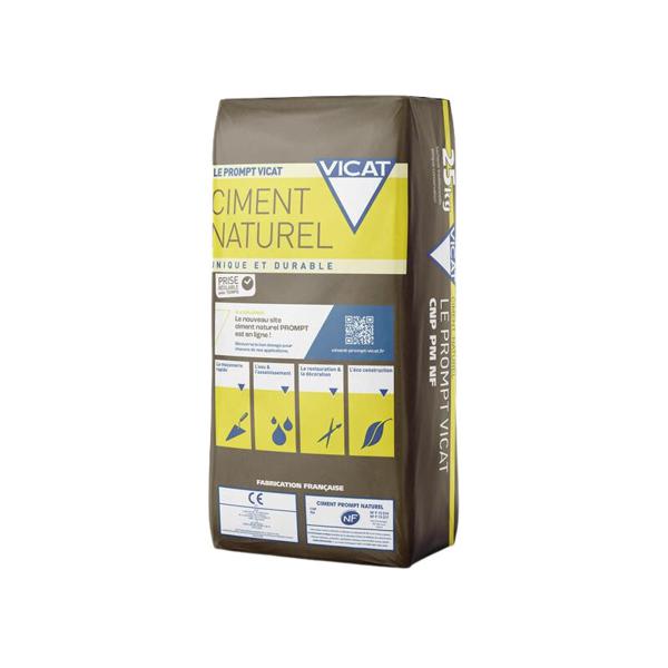Ciment naturel Prompt – Vicat – sac 25 kg – photo 3