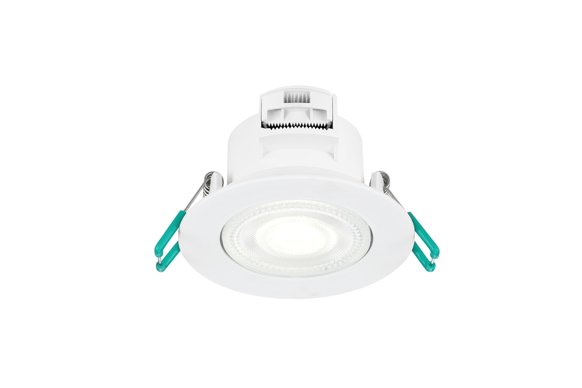 Spot LED encastrable orientable – SylSpot 500 lm 4000 K IP44 – Sylvania – lot de 6
