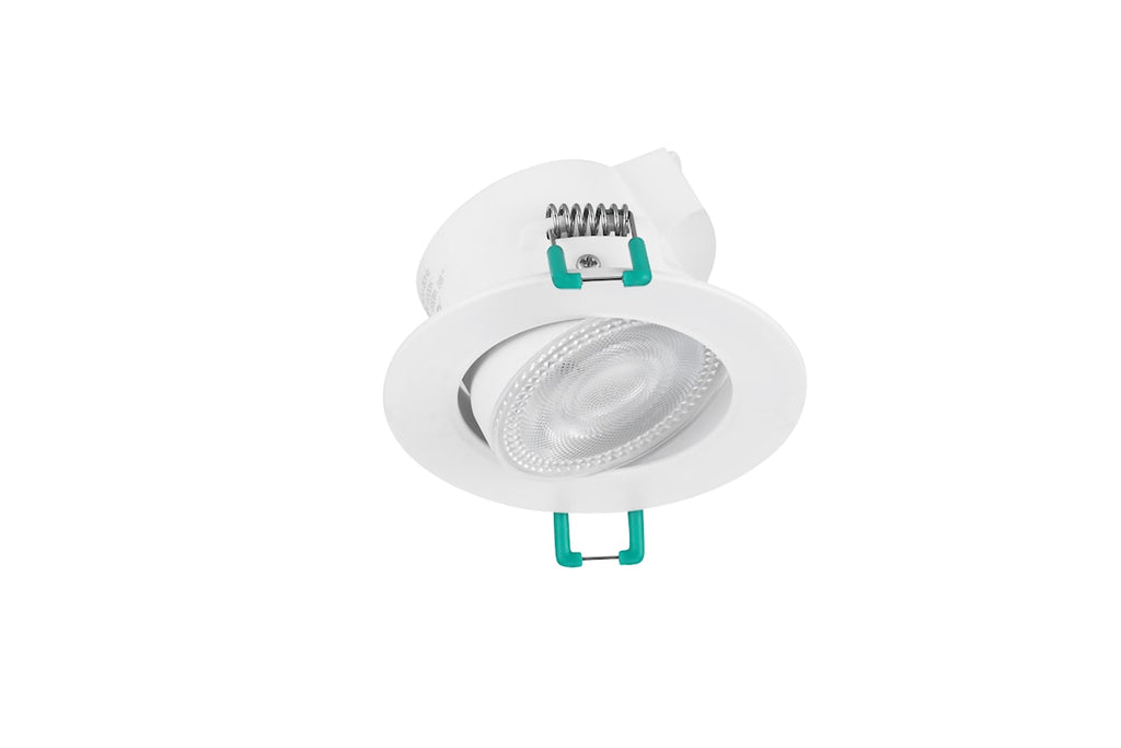 Spot LED encastrable orientable – SylSpot 500 lm 4000 K IP44 – Sylvania – lot de 6