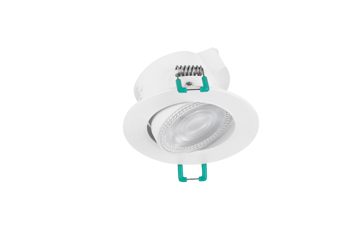 Spot LED encastrable orientable – SylSpot 500 lm 4000 K IP44 – Sylvania – lot de 6