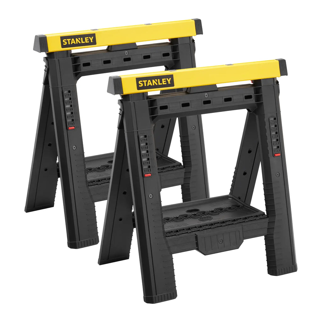 Tréteaux pliants télescopiques à hauteur réglable 450 kg – Stanley
