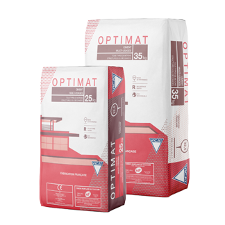 Ciment gris CEM II/B-LL 32,5 R CE NF Optimat – Vicat – sac 35 kg – photo 2
