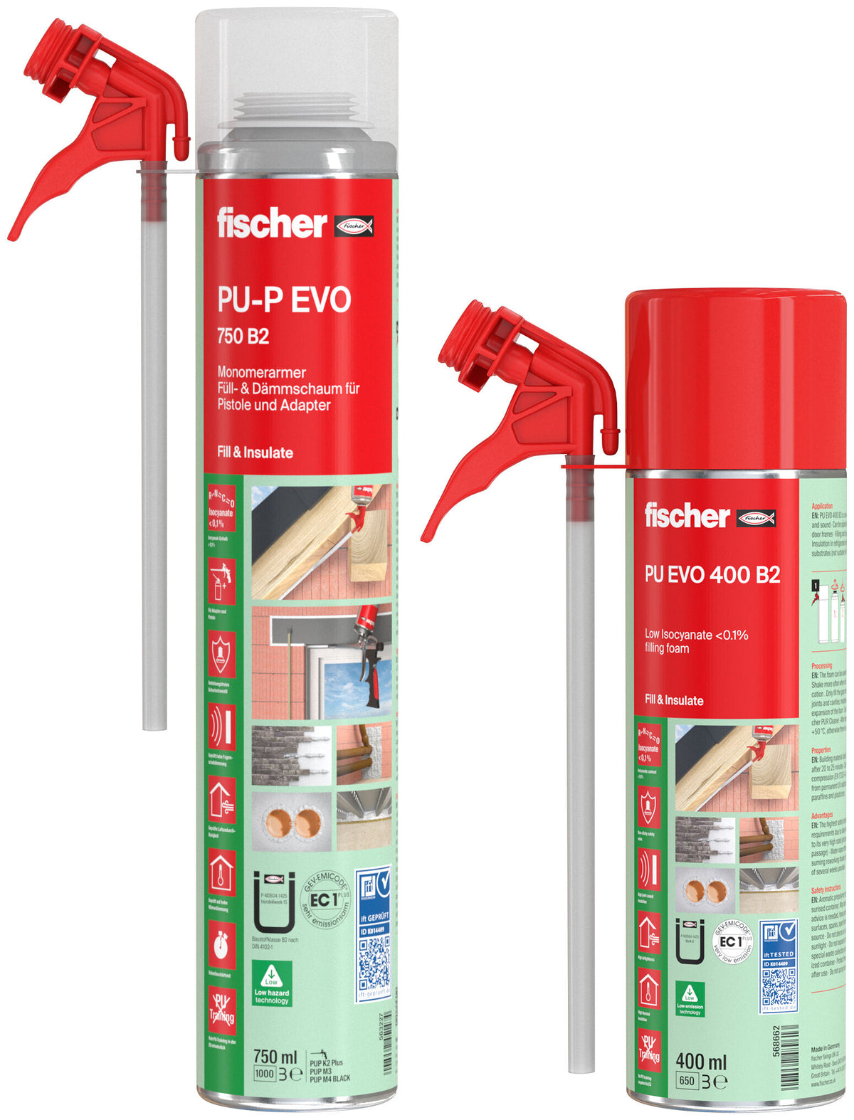 Mousse polyuréthane expansive sans MDI – Fischer
