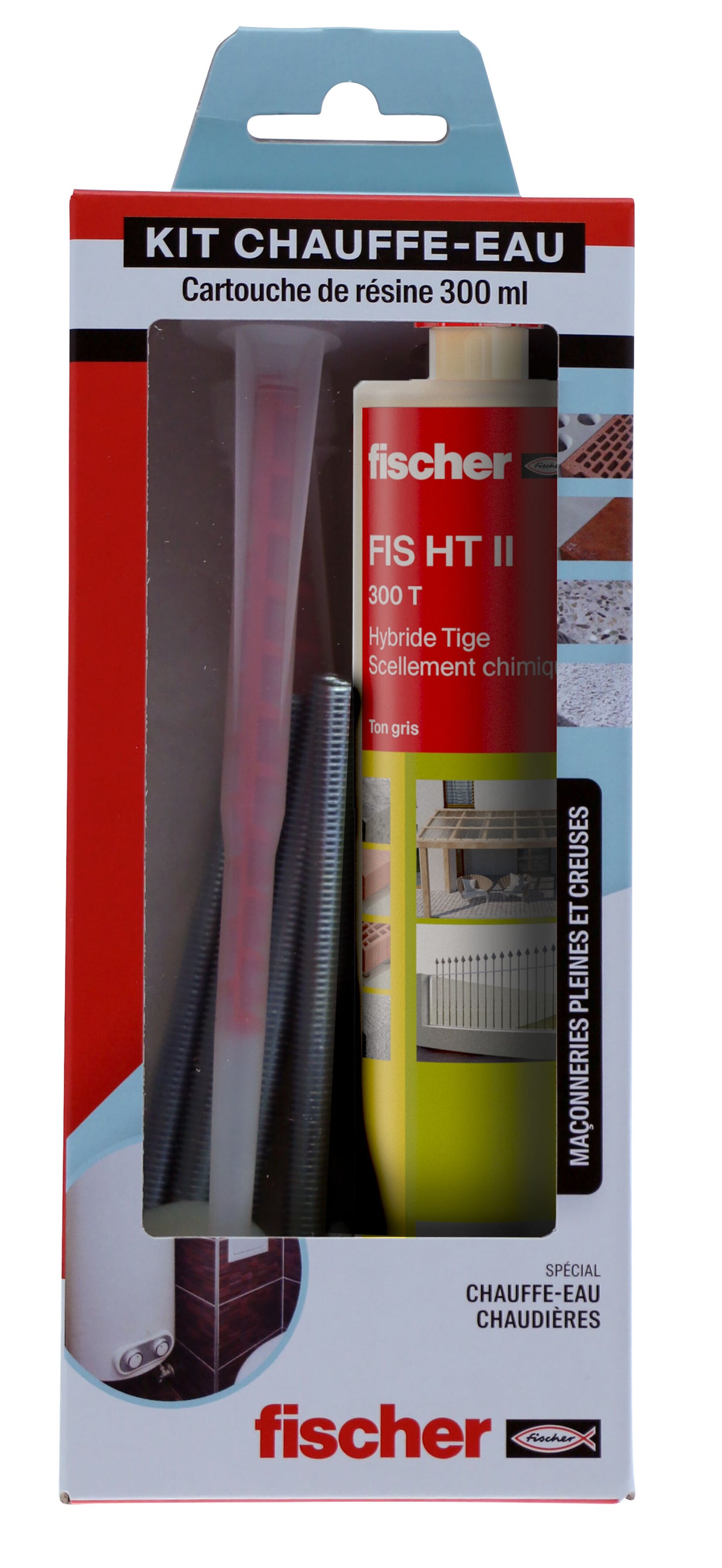 Kit de scellement chimique pour chauffe-eau – Fischer