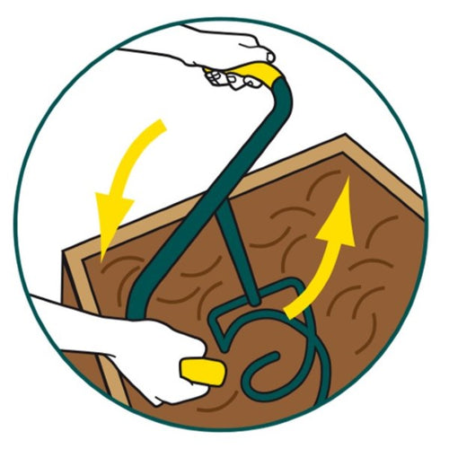 Aérateur de compost réglable – Leborgne