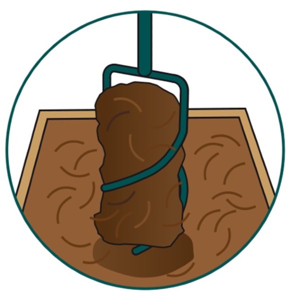 Aérateur de compost réglable – Leborgne