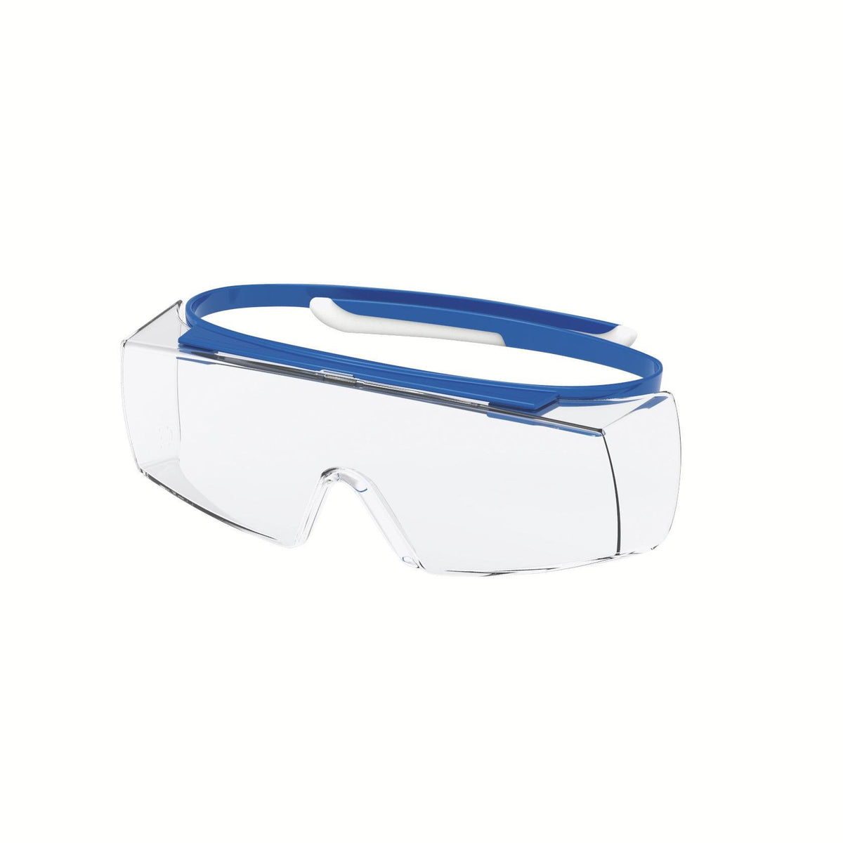 Surlunettes de protection – super OTG 9169.260 – Uvex – monture bleu marine, oculaire incolore – photo 1