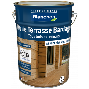 Huile de protection pour terrasse et bardage tous bois – Blanchon