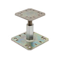 Pied de poteau réglable électrozingué platine 100 x 100 mm – Simpson Strong-Tie