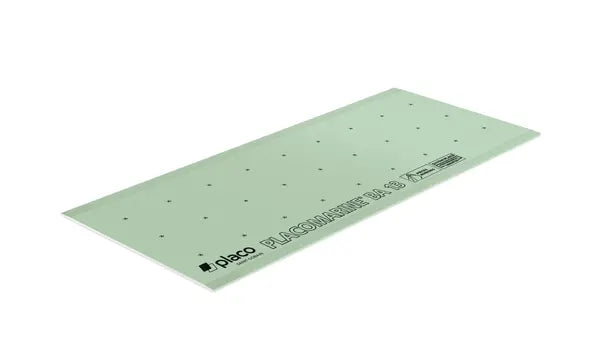 Plaque de plâtre hydrofuge BA13 Placomarine H1 – 2,50 x 1,20 m – Placo – à la plaque (3 m²)