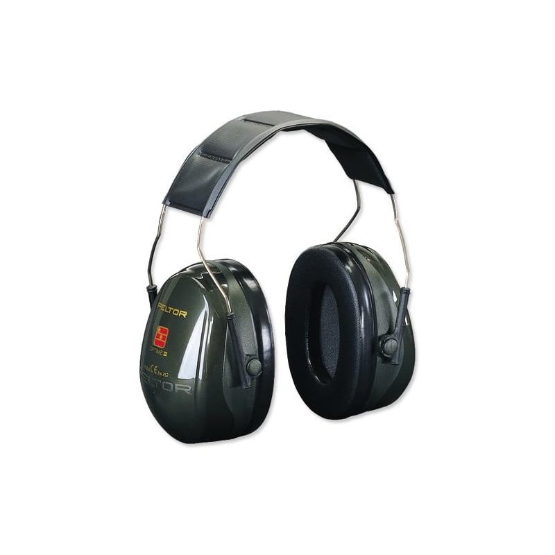 Casque antibruit – 3M PELTOR Optime II H520A serre-tête – vert – photo 4