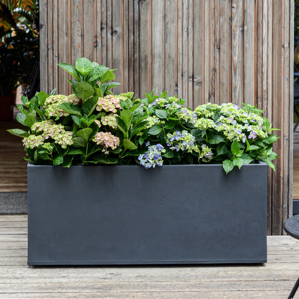 Jardinière double paroi avec réserve d'eau 98 L – EDA