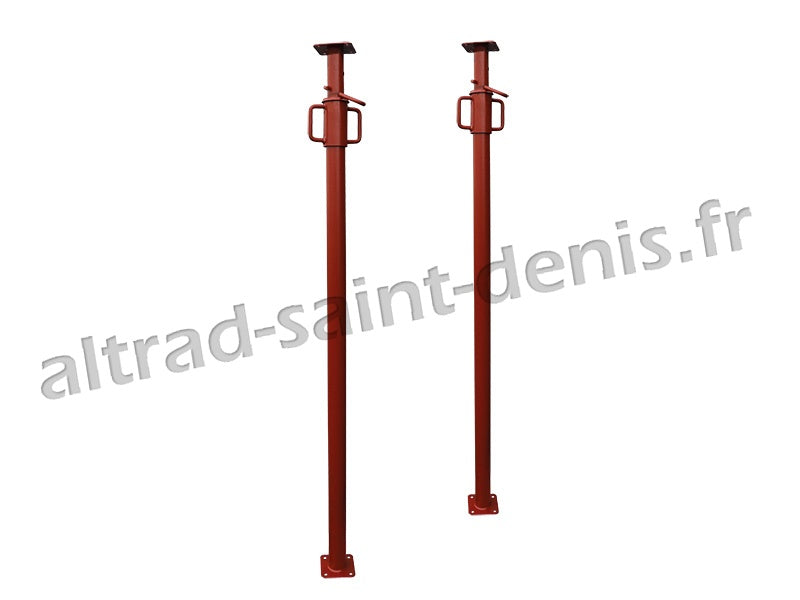 Étai de maçon standard peint, manchon acier – EAP05 – Altrad – 2,00 à 3,60 m – photo 1