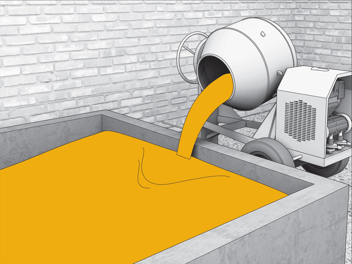 Superplastifiant haut réducteur d'eau pour béton et mortier – SikaCem Fluidifiant – Sika – bidon 5 L – photo 2