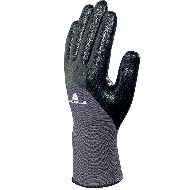 Gants de maçonnerie enduits nitrile – Delta Plus VE713 – noir – photo 3